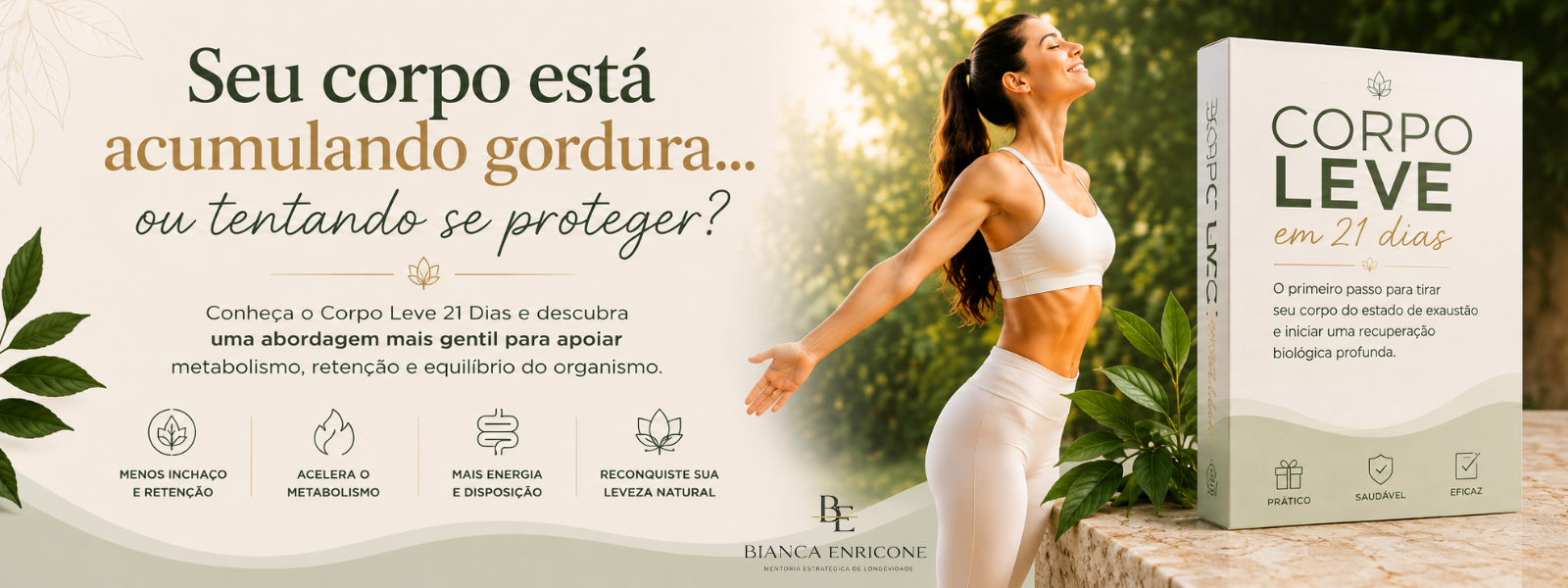Corpo Leve em 21 Dias Bianca Enricone - Corpo Leve em 21 Dias - Foto Divulgação